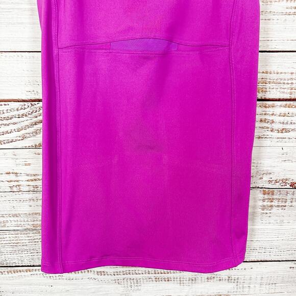 Athleta Hot Pink Double Tank Tank Top with Built In Bra, EUC, Size XS - Picture 4 of 13